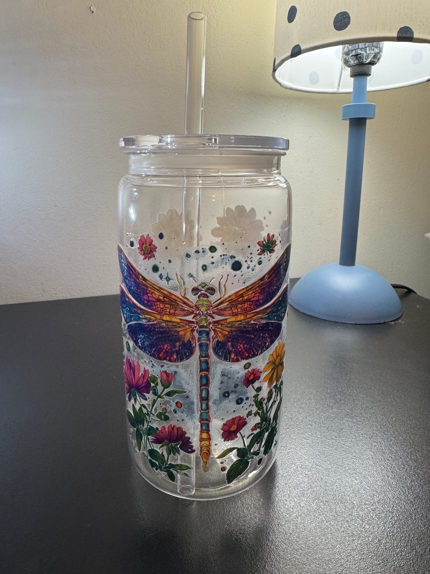 Acrylic tumbler with wrap