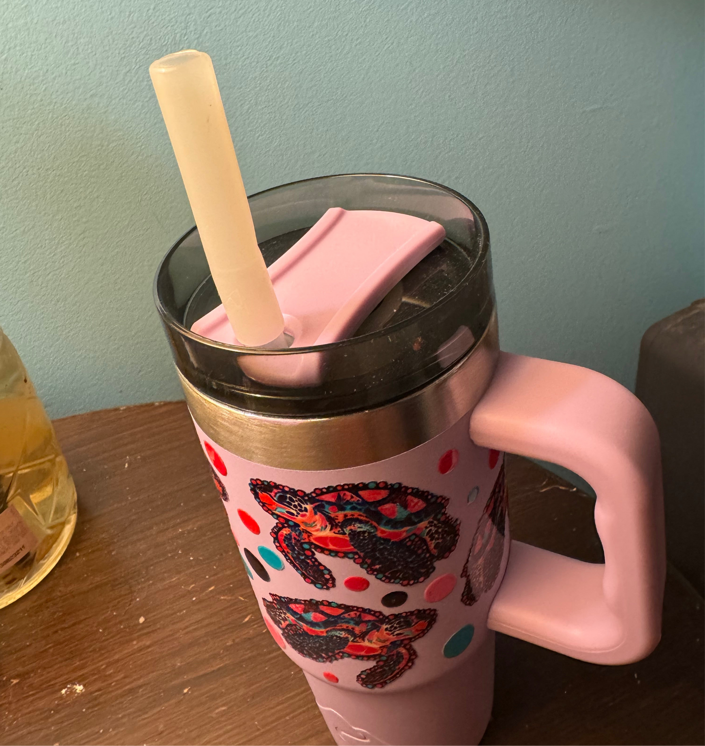 18oz tumbler with handle
