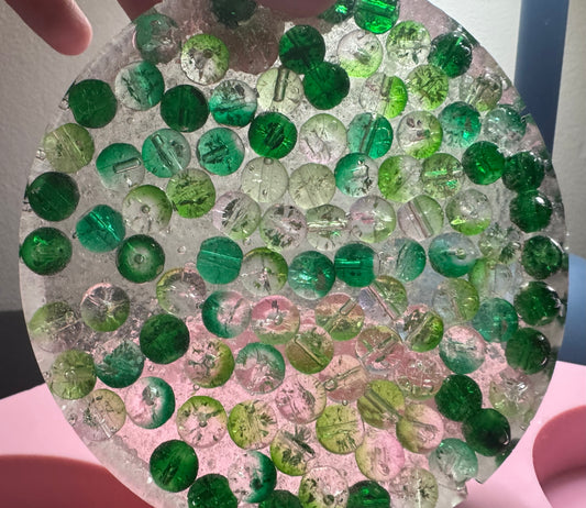 Green reusable picky pad